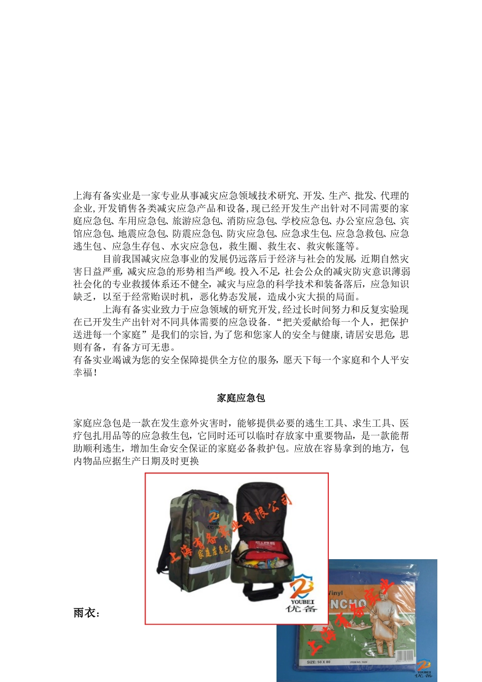 家庭应急包地震应急包应急救援包日本地震应急包_第2页