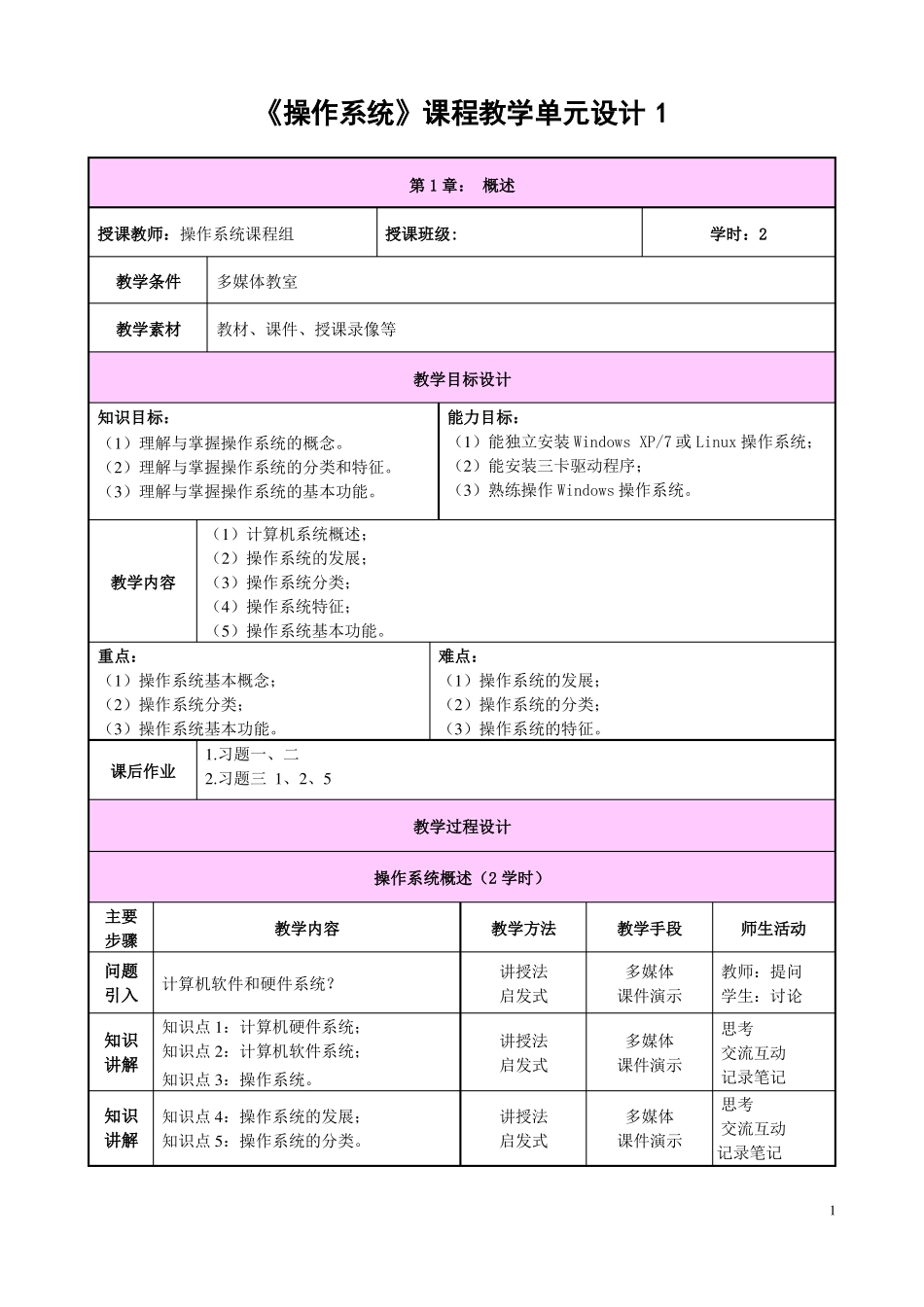操作系统教案6单元全_第1页
