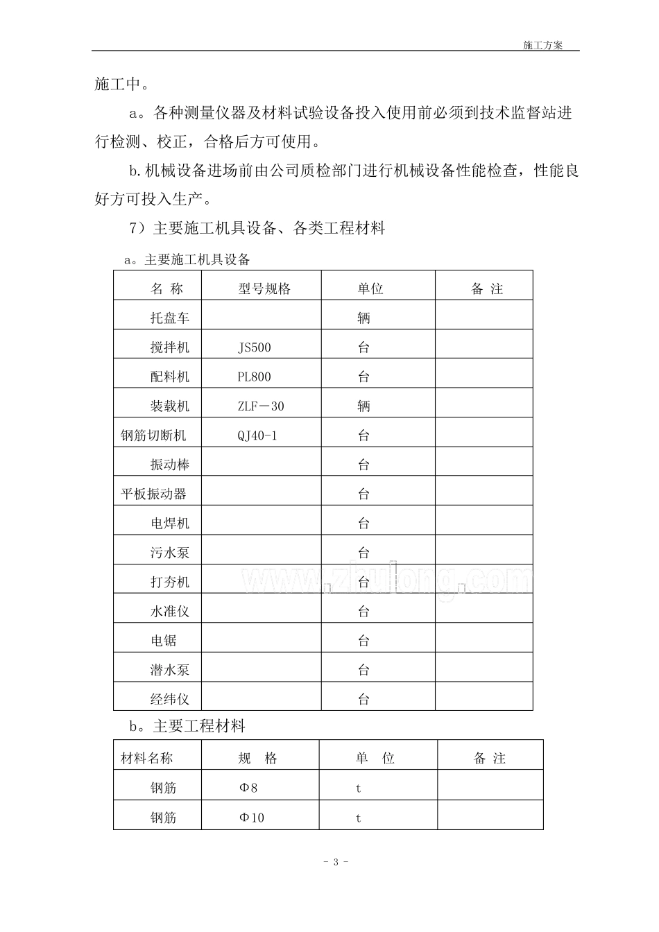 某室外电气工程施工方案-secret_第3页