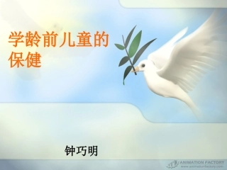 学龄前儿童的营养模板