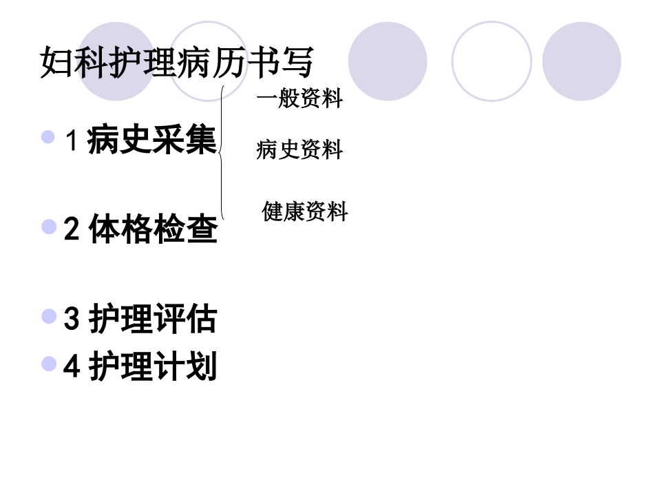 妇科护理病历的书写_第3页