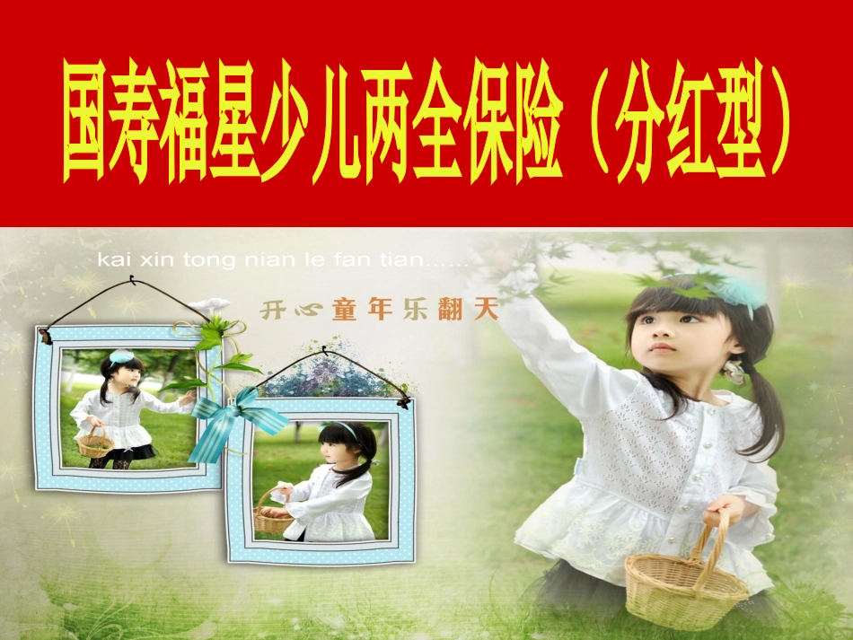 国寿福星少儿两全保险(分红型)产品介绍_第2页