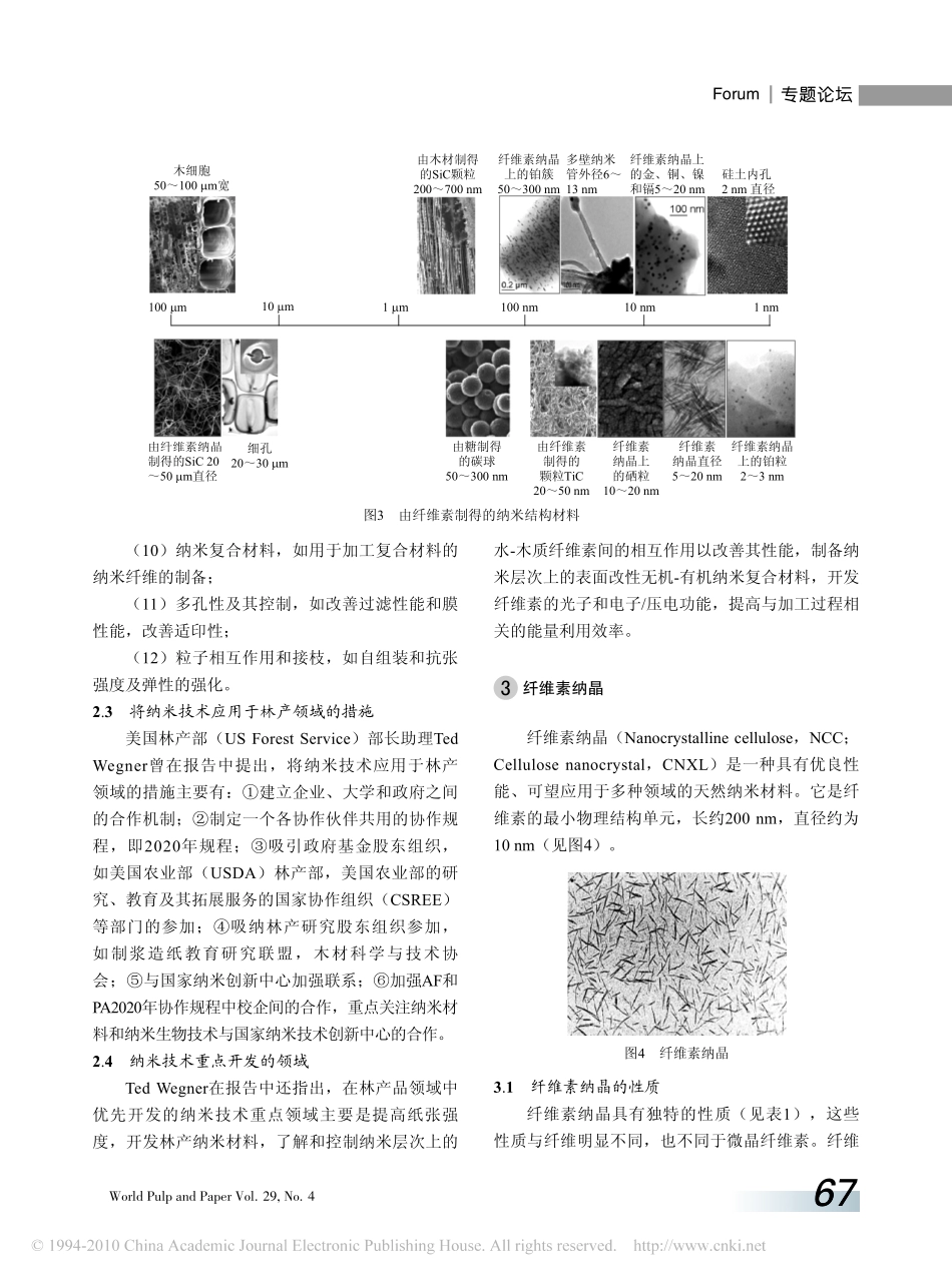 国外纳米木质纤维素研发概述_第3页