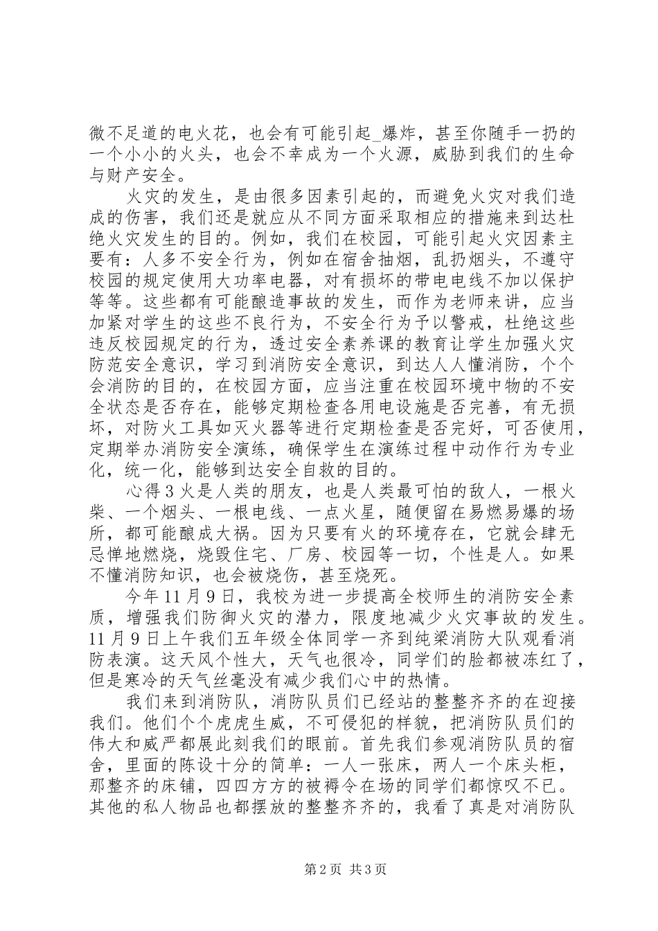 消防演练心得体会_第2页