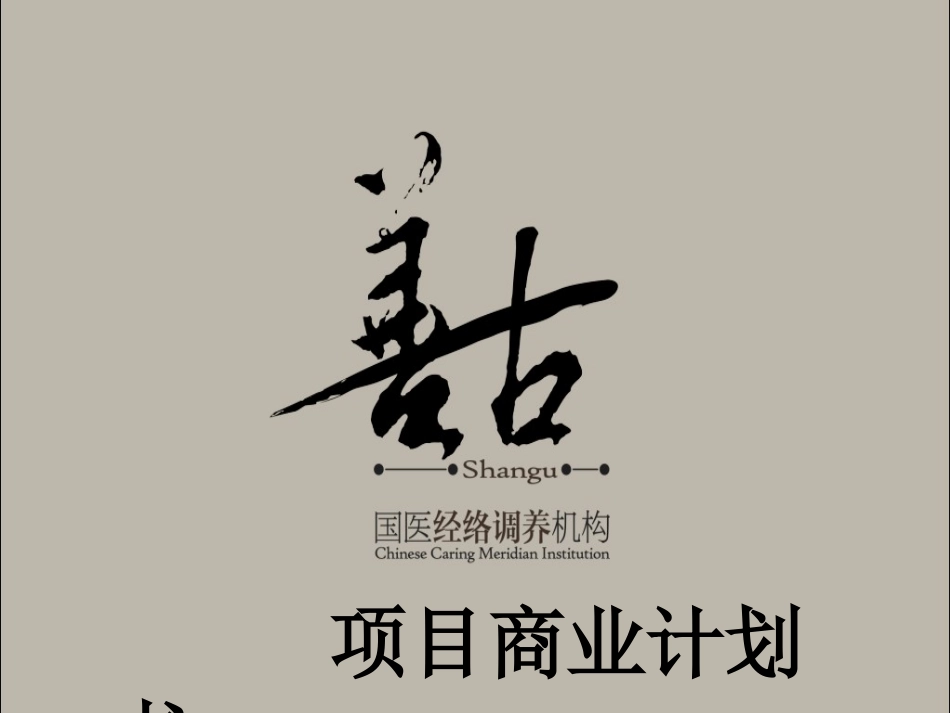 善古国医经络调养_第1页