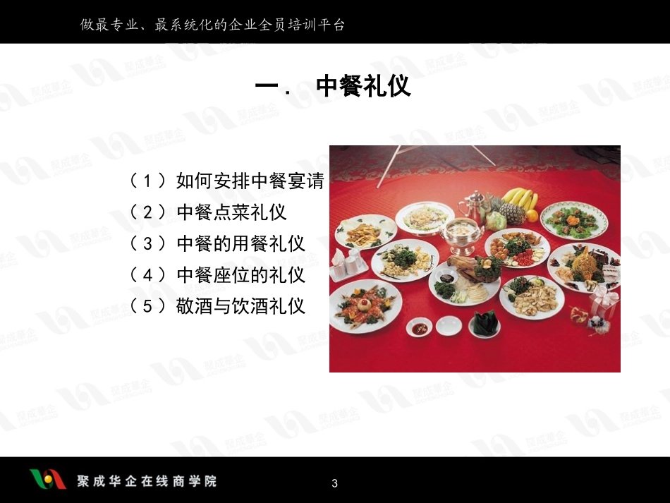 商务用餐及礼仪_第3页