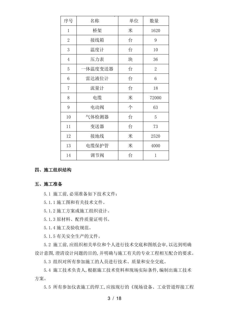 污水处理厂仪表工程施工设计方案_第3页
