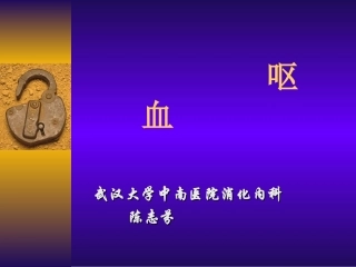 呕血便血2013