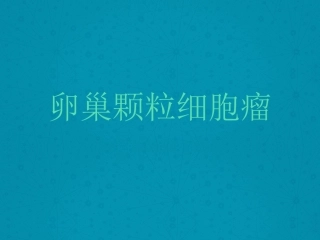 卵巢颗粒细胞瘤