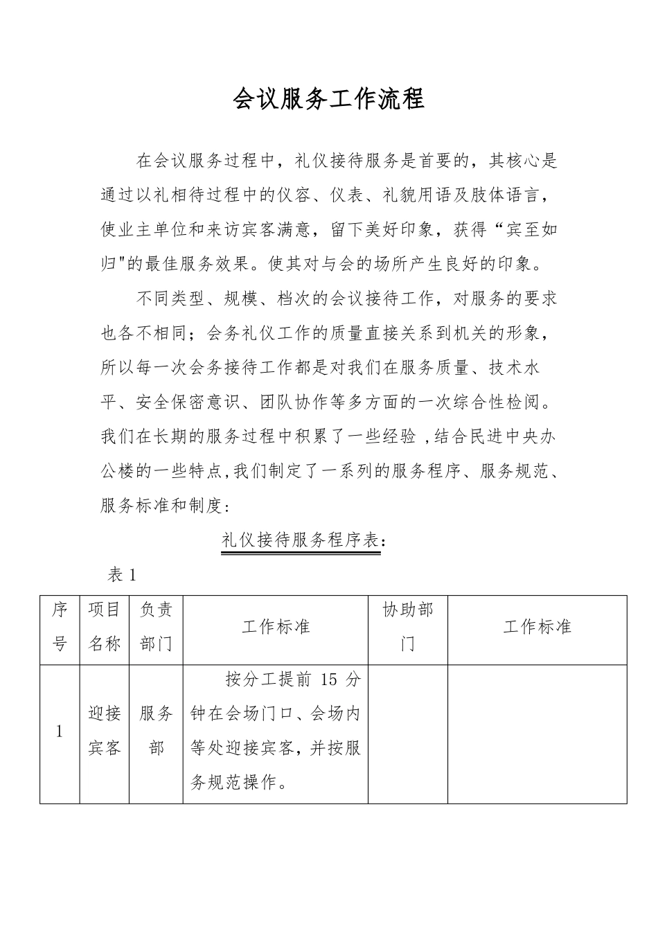 会议服务工作流程_第1页