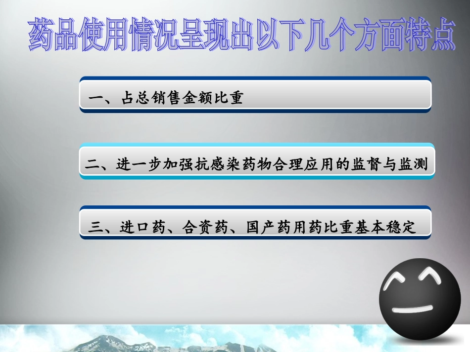 医院对药品的使用情况_第3页