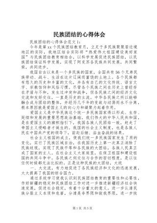 民族团结的心得体会_3