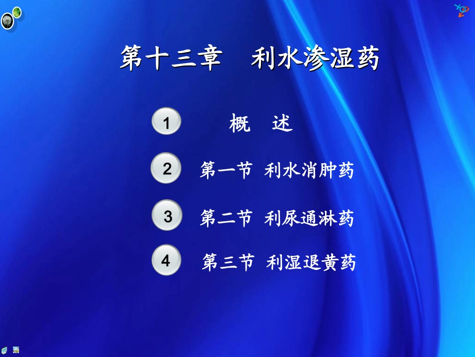 利水渗湿药2010秋.._第1页