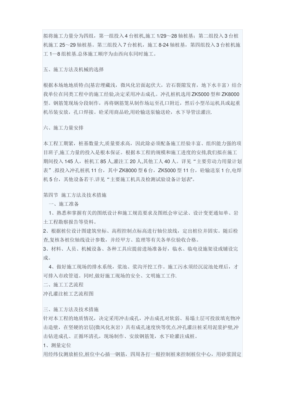 桩基础工程施工方案范本_第2页