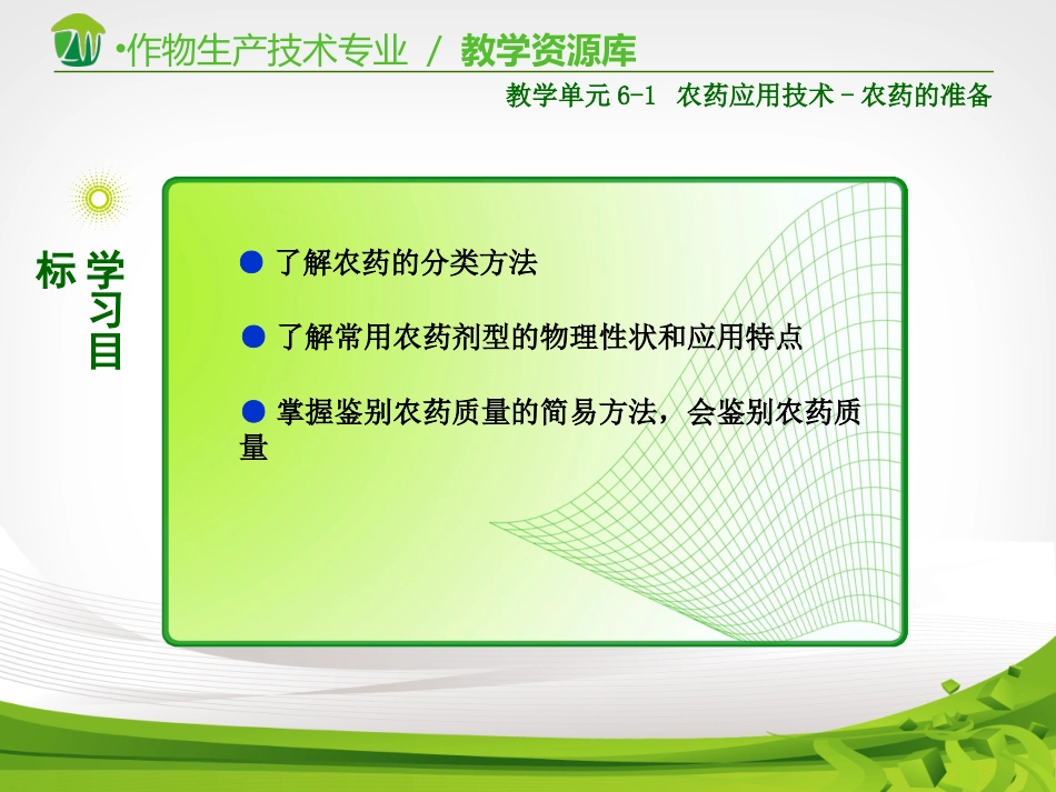 农药的定义和分类演示文稿(精)_第3页