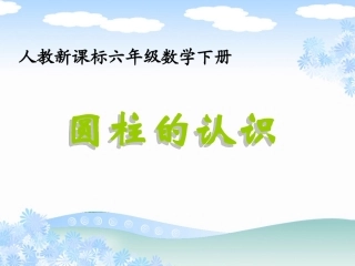 圆柱的认识课件(5)