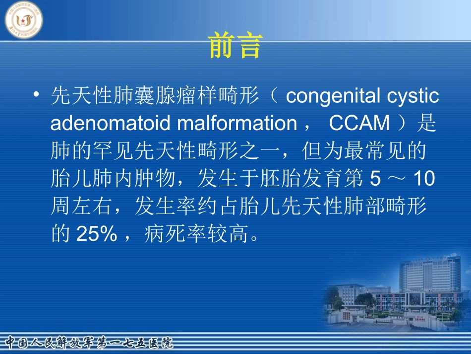 先天性胎儿肺囊腺瘤模板_第2页