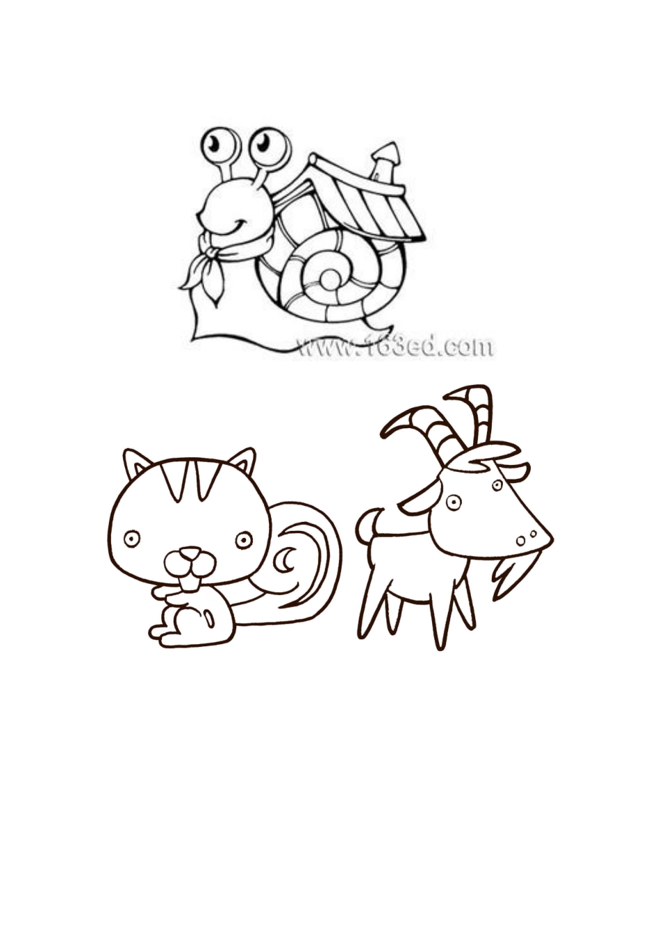 儿童简笔画-涂颜色_第2页