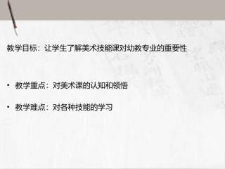 儿童水墨画和写意花鸟画