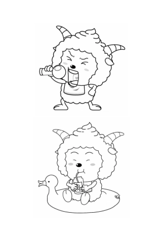 儿童填色画大全三(A4版可直接打印)
