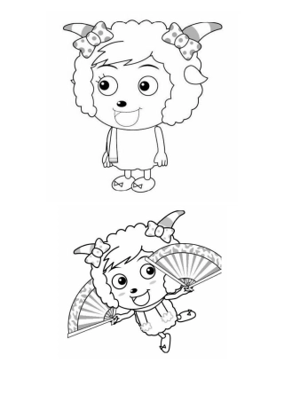 儿童填色画--可直接打印