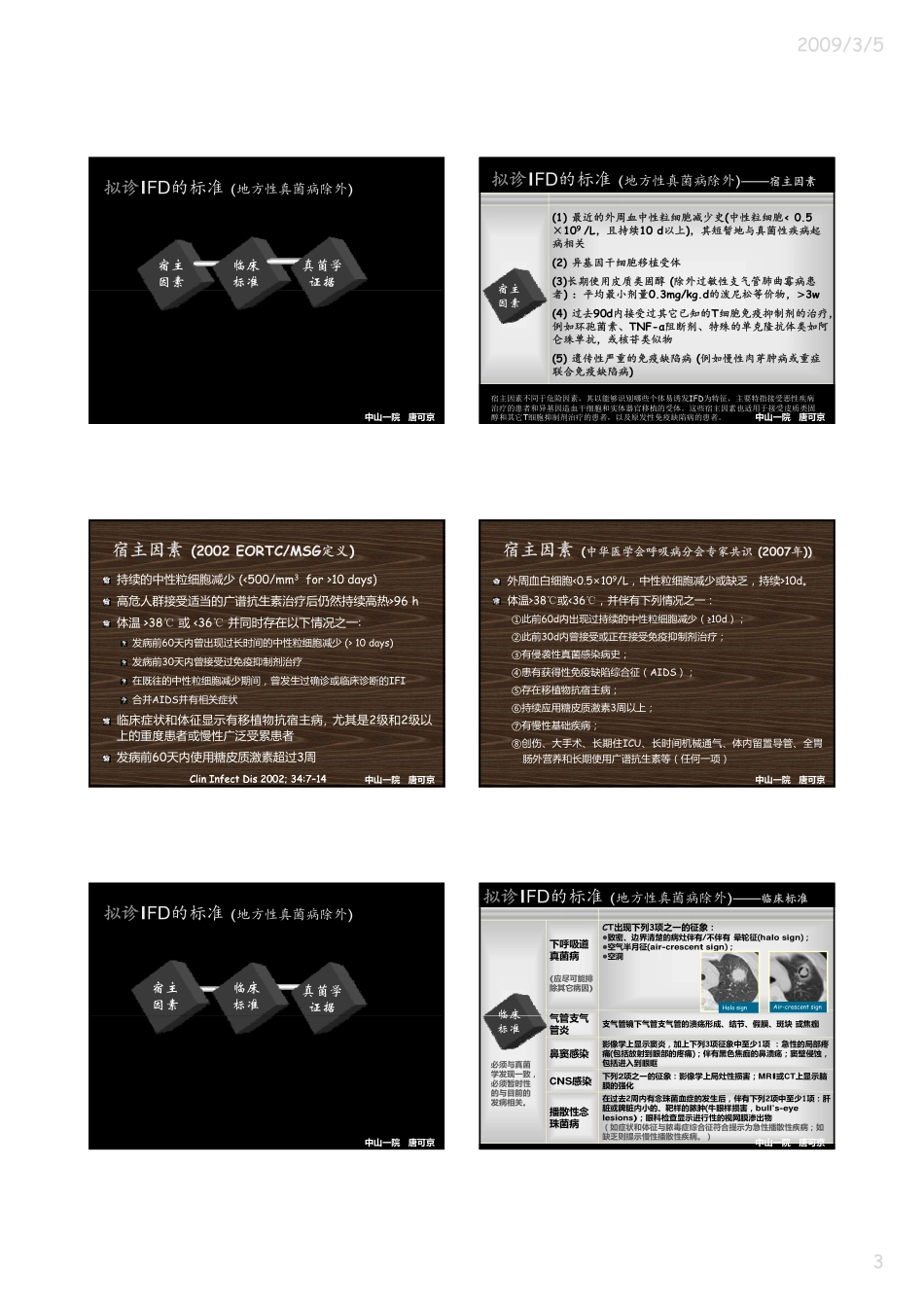 侵袭性真菌病的定义和诊治进展(唐可京)_第3页