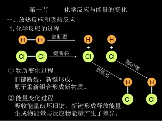 化学反应与能量(高中化学选修4)