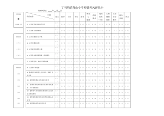 师德师风调查