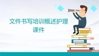 文件书写培训概述护理课件