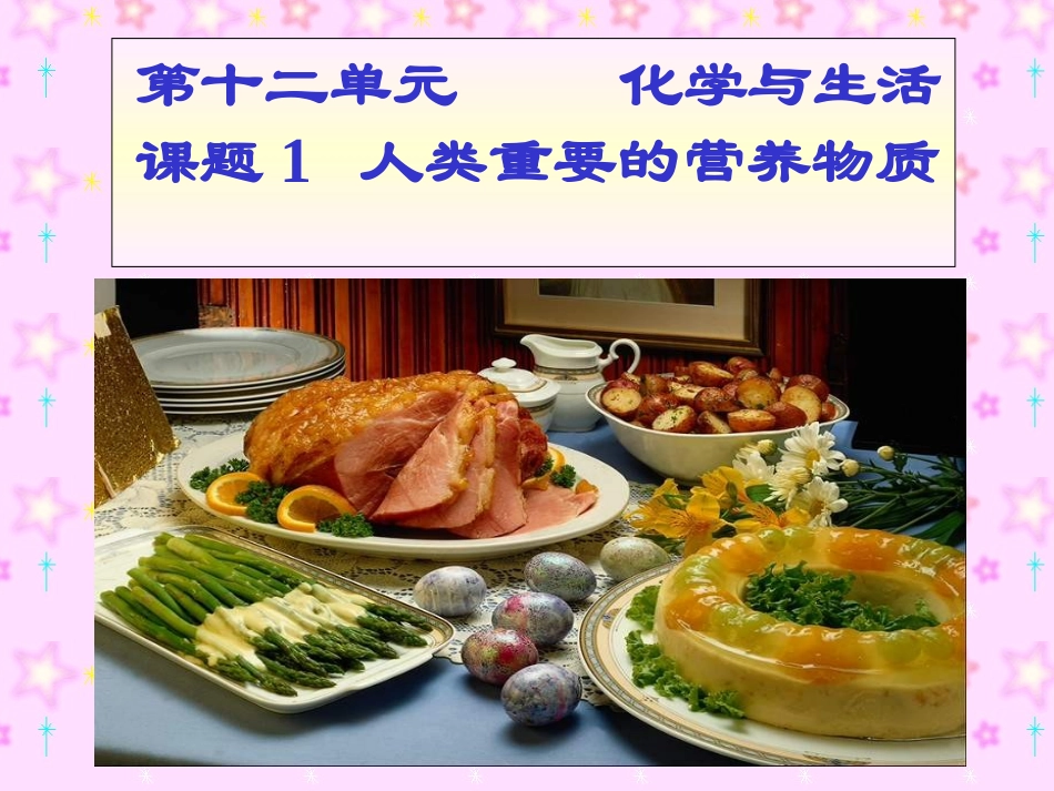 人类重要的营养物质1._第1页
