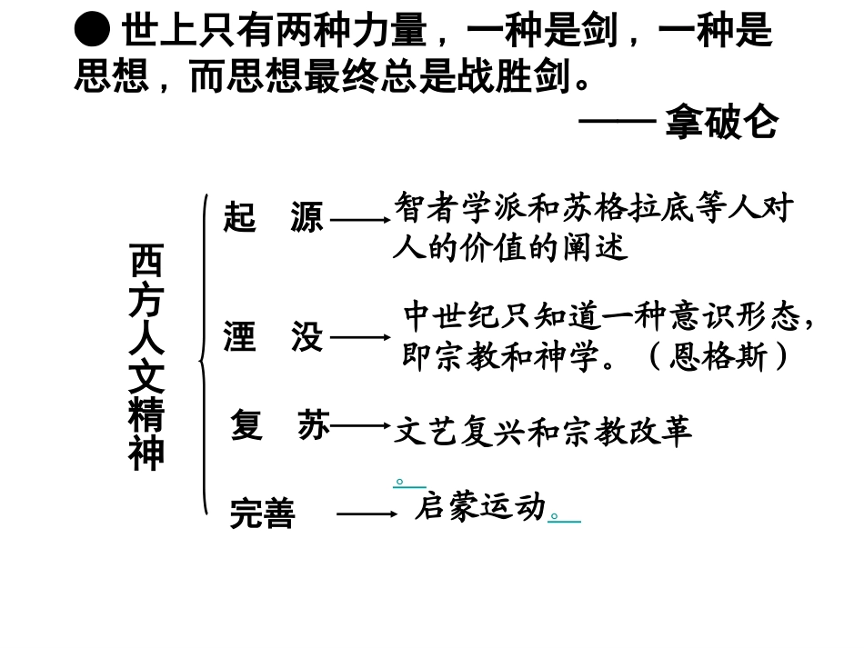 人文精神的发展_第1页