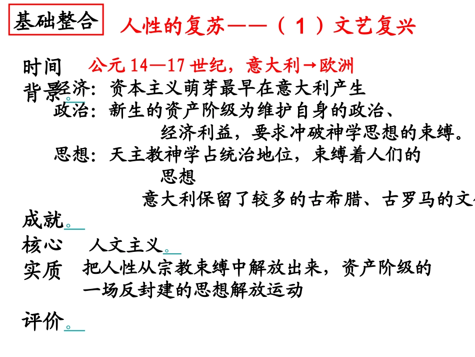 人文精神的发展_第3页
