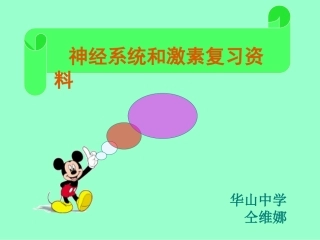 人体的自我调节