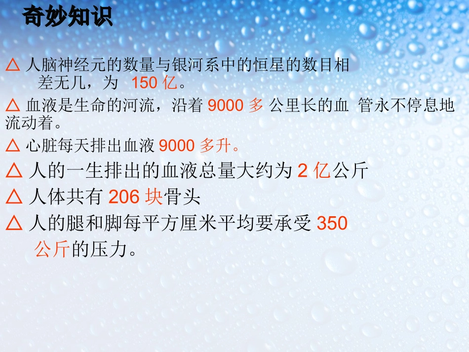 人体的奥秘资料_第2页