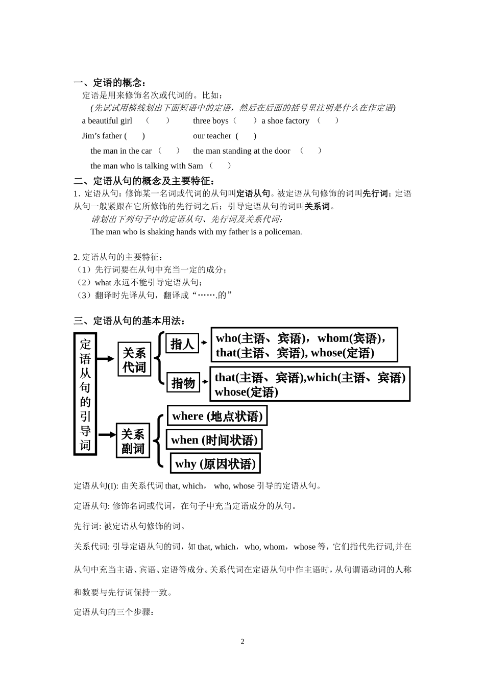 定语从句专题导学案_第2页