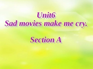 九年级英语Unit11sectionA