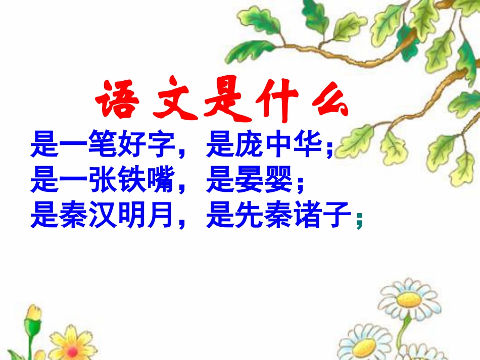 走进丰富多彩的语文_第2页