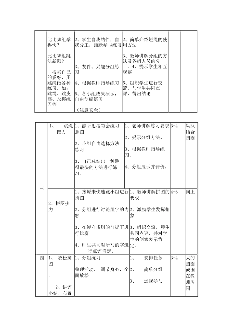 利用跳绳进行各种游戏_第2页