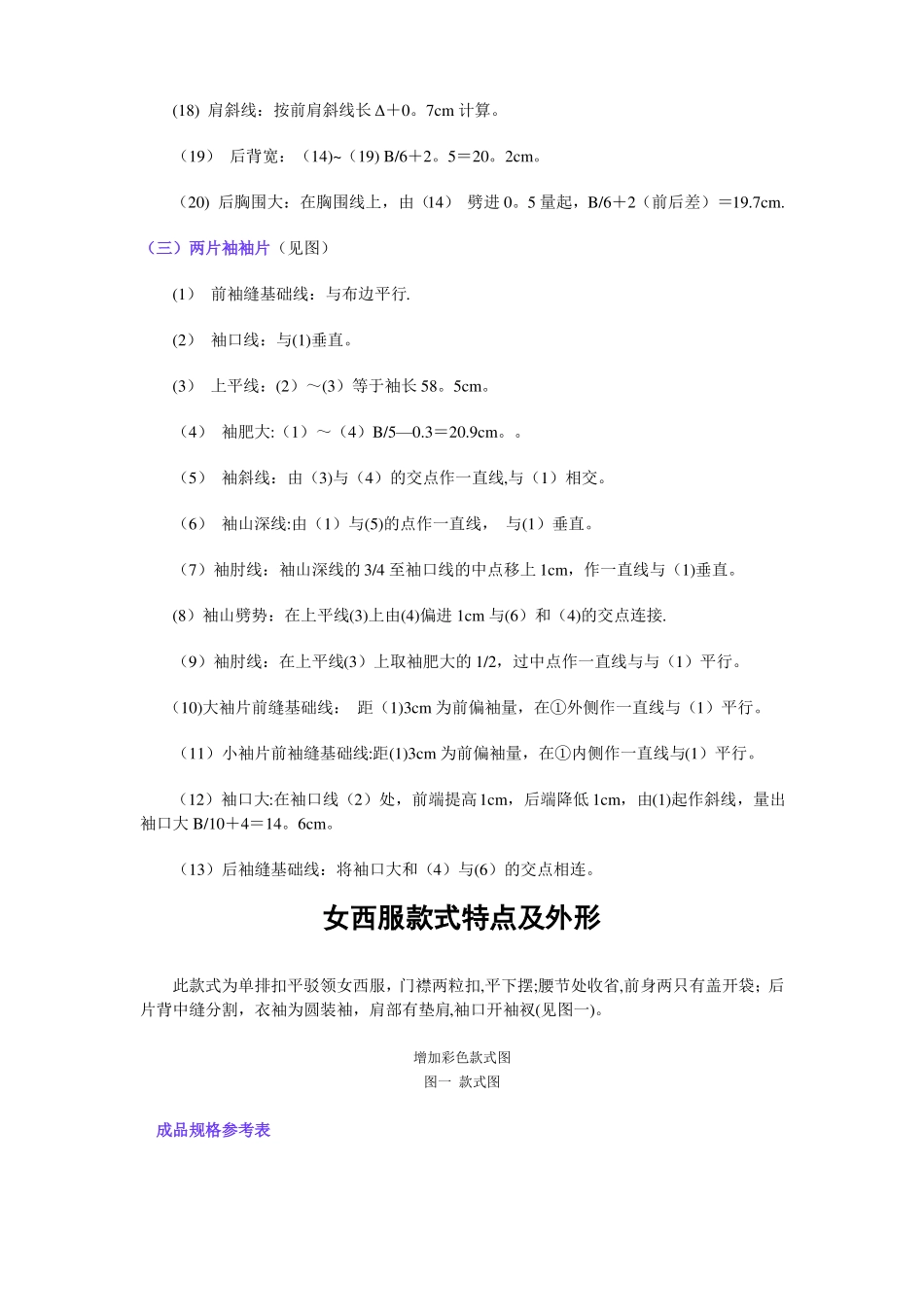 女西服结构制图电子教案_第3页