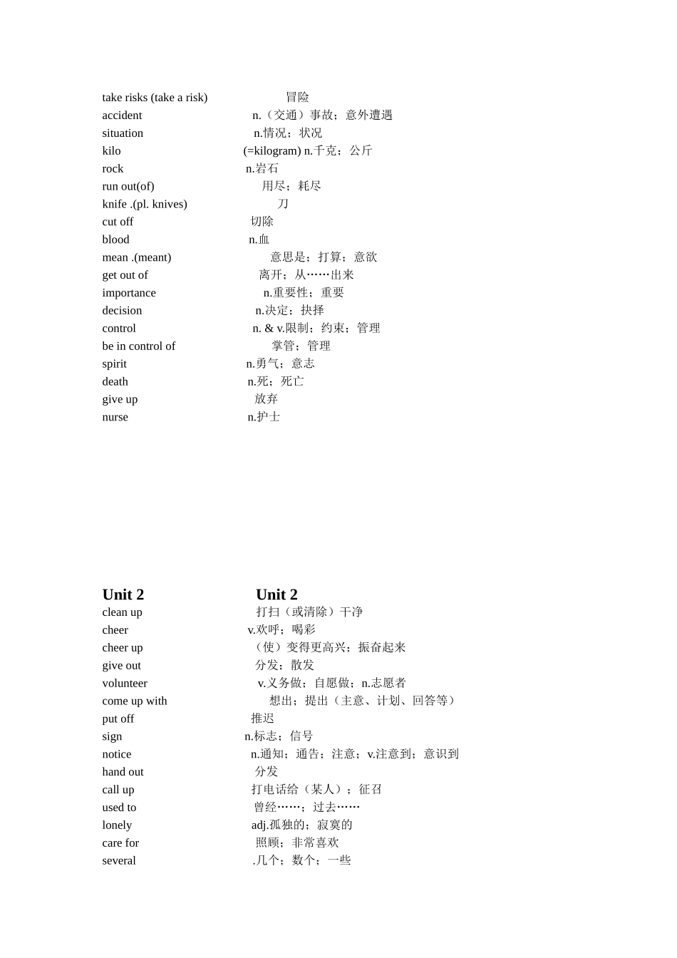 新八年级下单词表_第2页