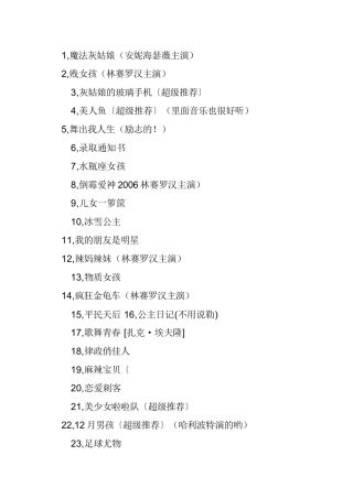 帮你学英语电影名