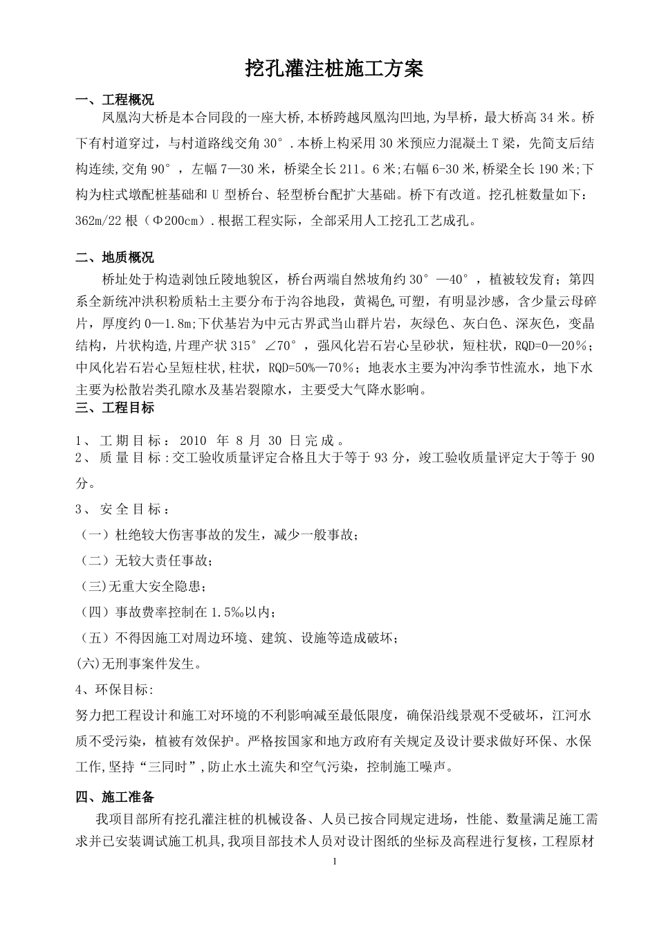 人工挖孔桩施专项施工方案_第1页