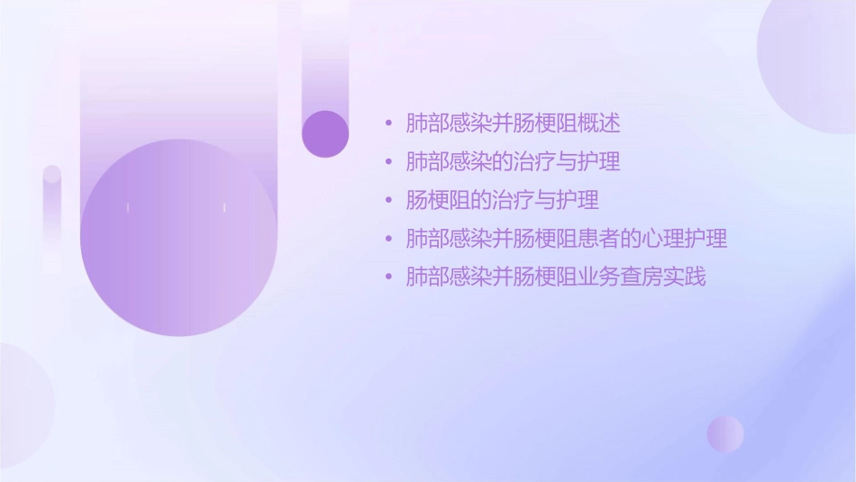 肺部感染并肠梗阻业务查房护理课件_第2页