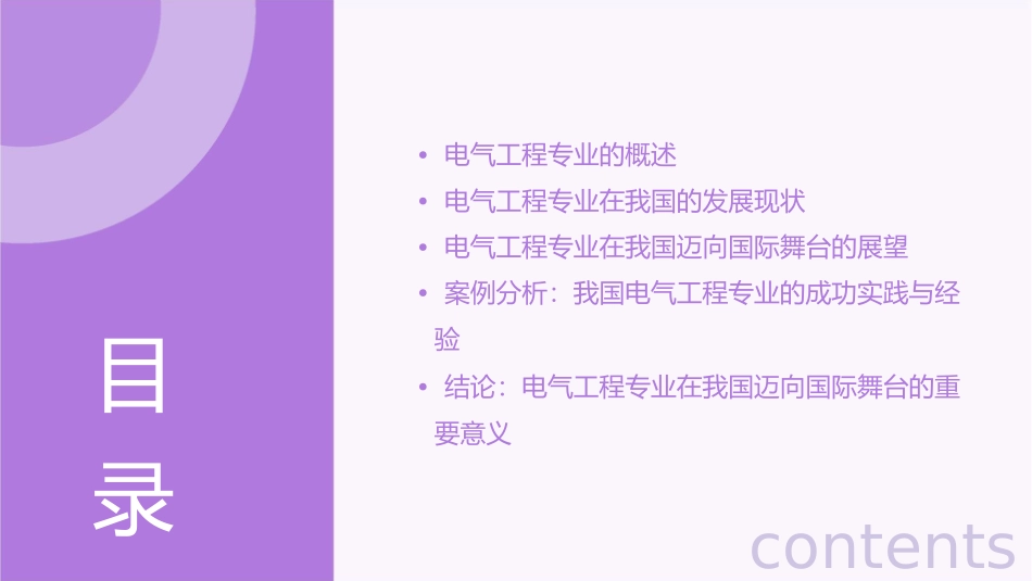 电气工程将成为我国率先迈进国际舞台的五星级专业课件_第2页