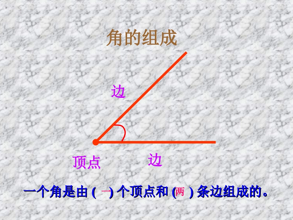 角的初步认识复习课修改版_第2页