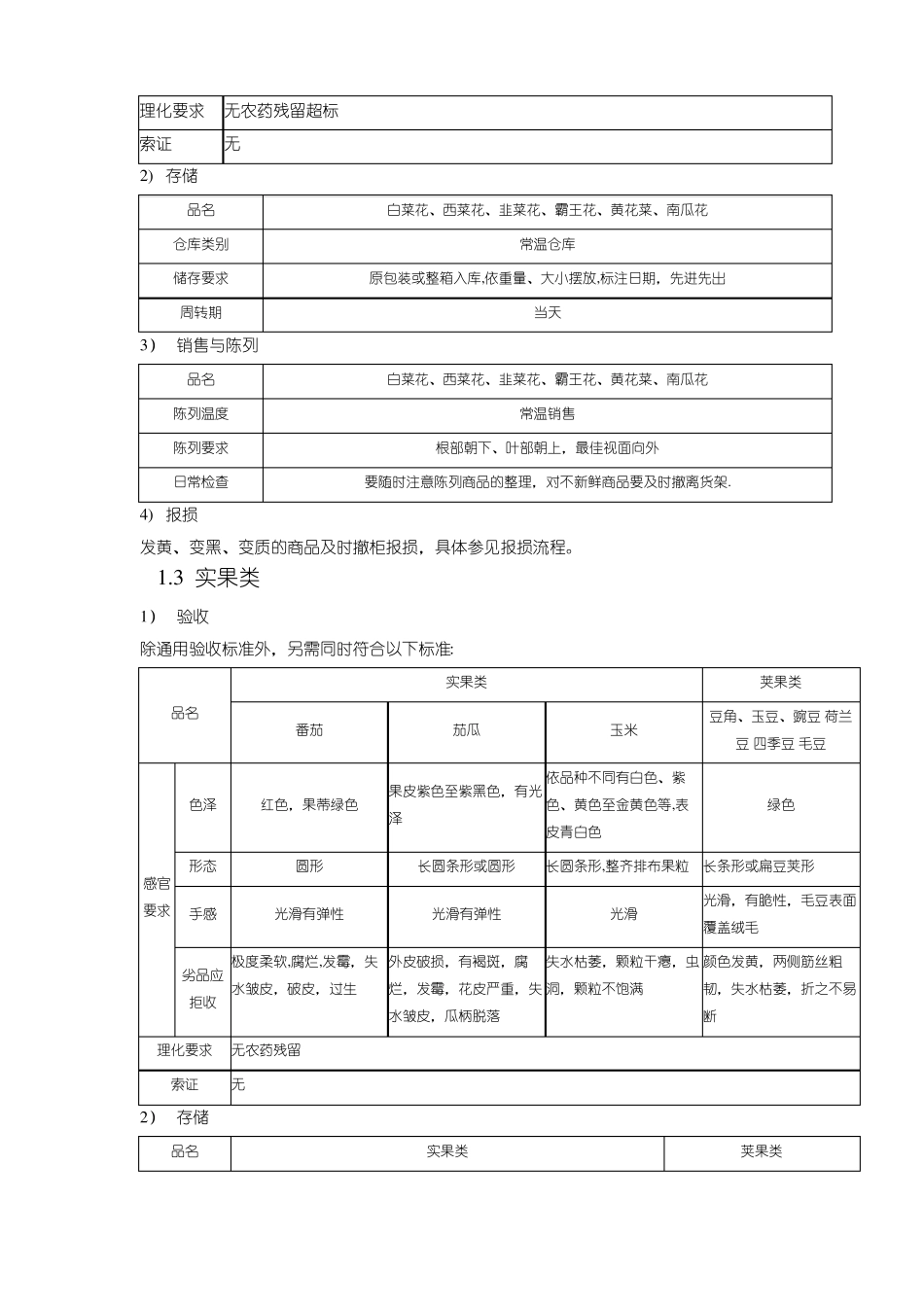 蔬菜商品质量管理控制_第3页
