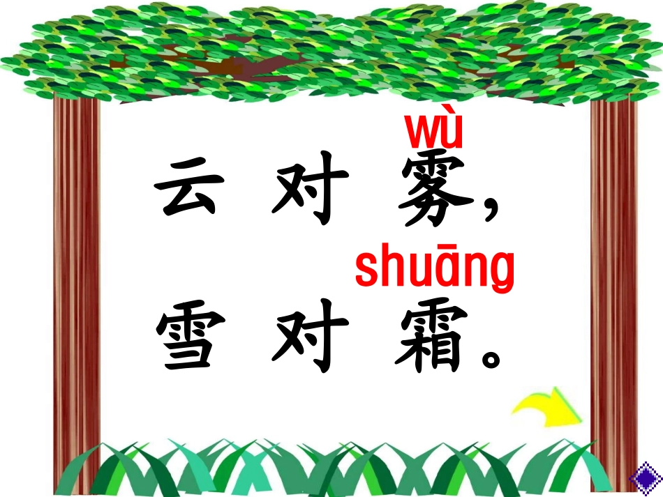 人教版小学一年级语文一年级下册识字32_第3页