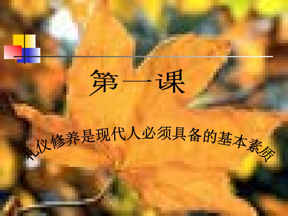 中学生文明礼仪课件(初二6)_第2页