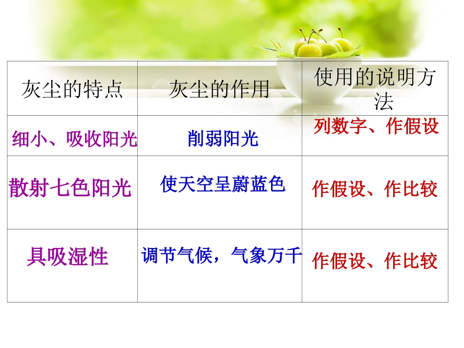 《假如没有灰尘》课件3_第3页