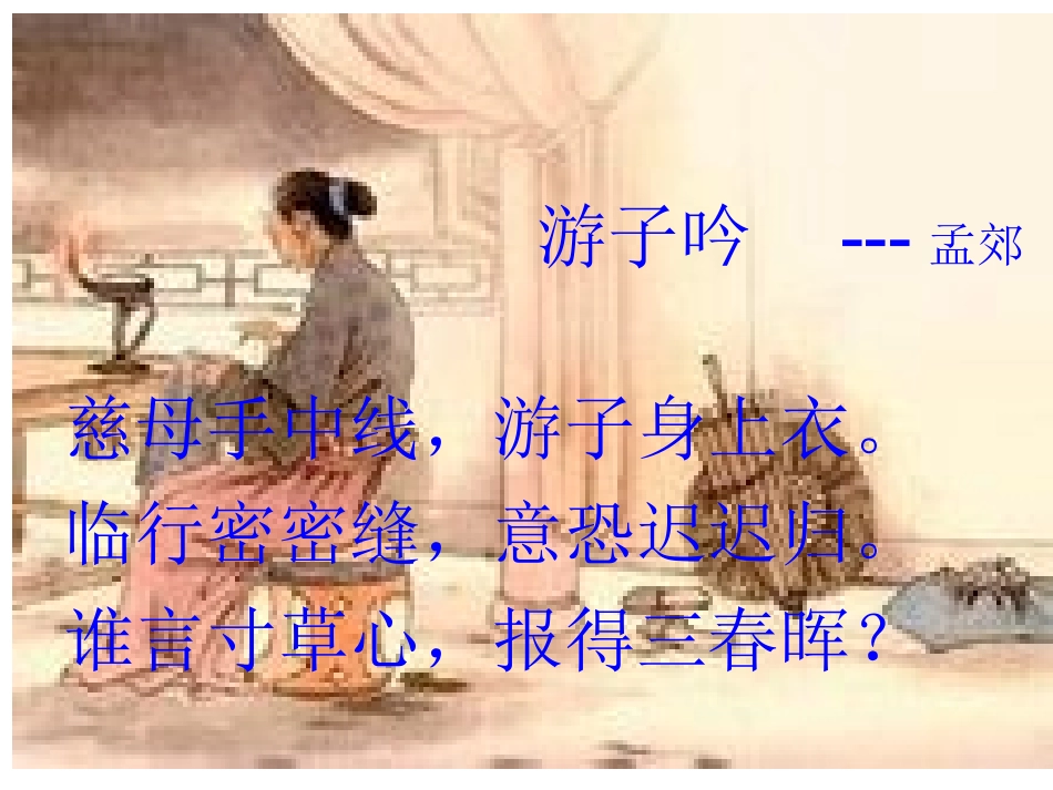 《荷叶母亲》课件_第1页